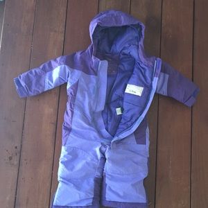 L.L. Bean snow suit